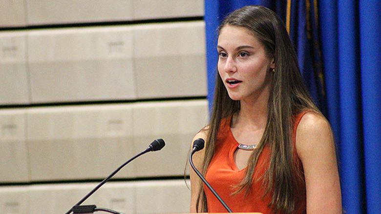 Nicole Nygard '19, Penn State Mont Alto Student Government Association President